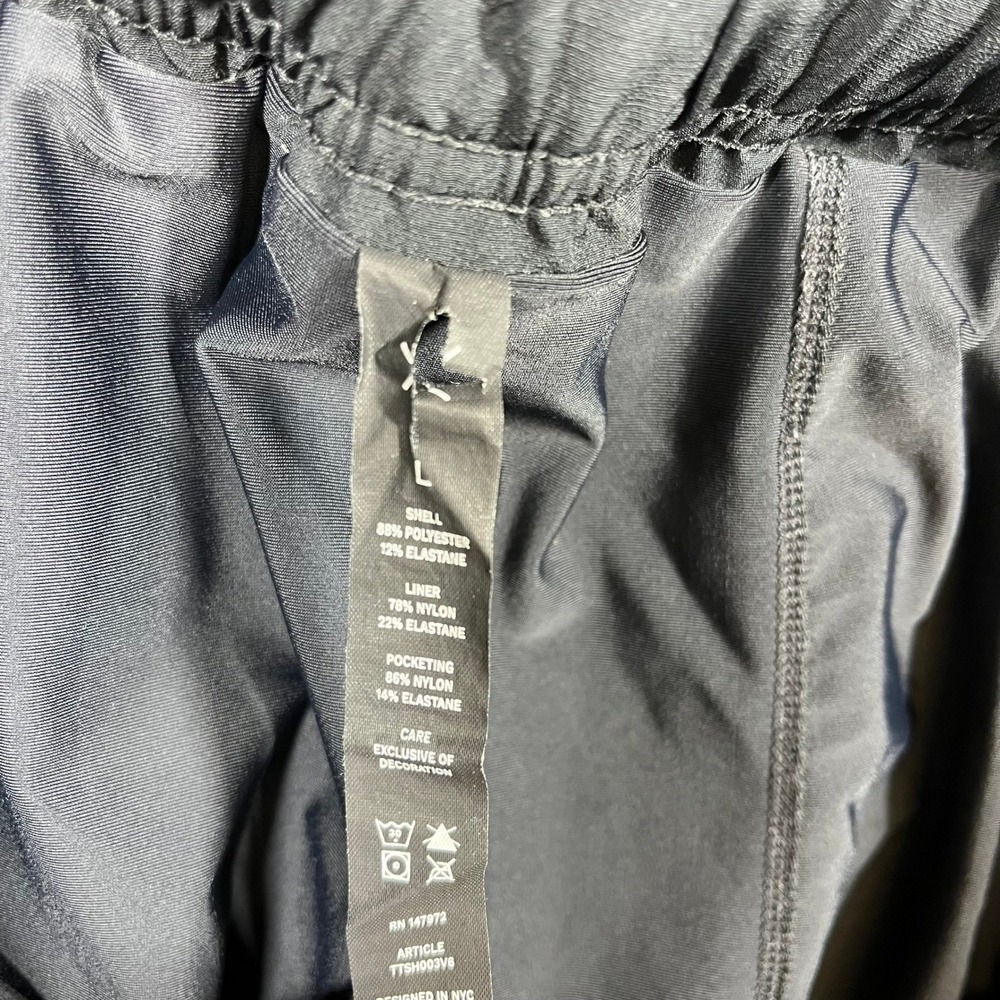 Ten Thousand Interval Short Mens Large Black 2-in-1 Compression Liner TTSH003V6 - Picture 7 of 11